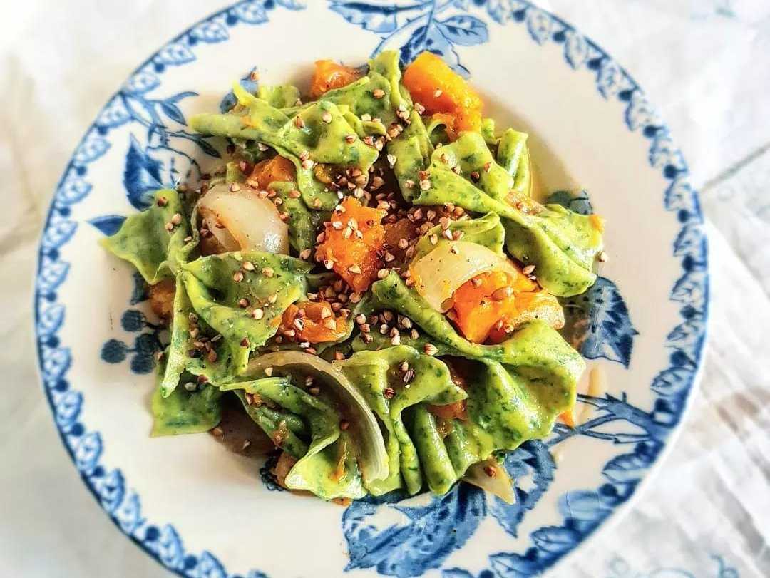 Plat de cuisine bistronomique de la cheffe Paloma